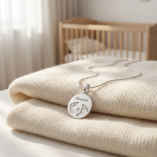 Сребърен медальон Свето Кръщение