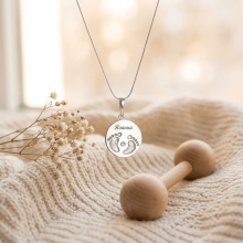 Сребърен медальон Свето Кръщение