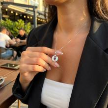 Сребърен комплект от две колиета Майка и Дъщеря Сребърен комплект от две колиета Майка и Дъщеря