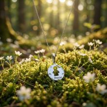 Сребърен комплект от две колиета Майка и Дъщеря Сребърен комплект от две колиета Майка и Дъщеря
