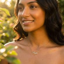 Златно колие Faith