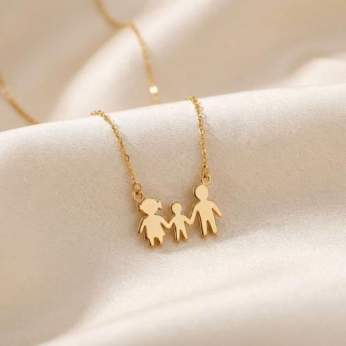 Златно колие - семейство с дете