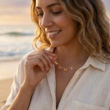 Златно колие Мама Златно колие Мама