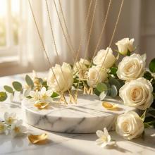 Златно колие с инициали Златно колие с инициали