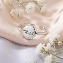 Сребърен Пръстен с с възможност за гравиране Сребърен Пръстен с с възможност за гравиране