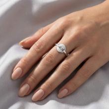 Сребърен Пръстен с с възможност за гравиране Сребърен Пръстен с с възможност за гравиране