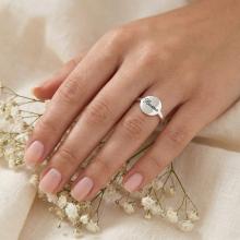 Сребърен Пръстен с с възможност за гравиране Сребърен Пръстен с с възможност за гравиране