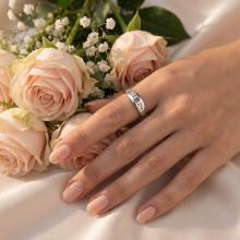 Сребърен Пръстен с с възможност за гравиране Сребърен Пръстен с с възможност за гравиране