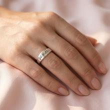 Сребърен Пръстен с с възможност за гравиране Сребърен Пръстен с с възможност за гравиране