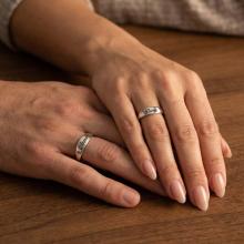 Сребърен Пръстен с с възможност за гравиране Сребърен Пръстен с с възможност за гравиране