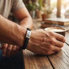 Мъжка плетена гривна R2 Мъжка плетена гривна R2