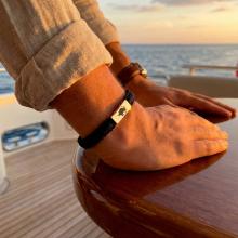 Мъжка златна гривна R9