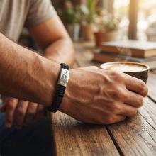 Мъжка плетена гривна R2 Мъжка плетена гривна R2