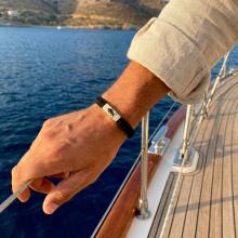 Мъжка златна гривна R9