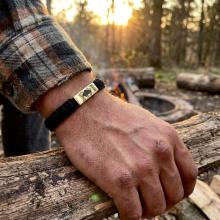 Мъжка златна гривна R9