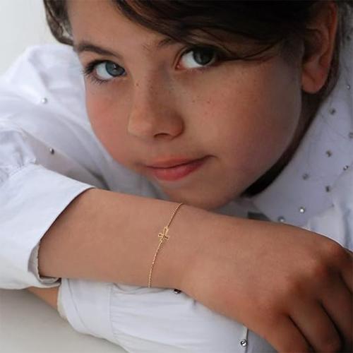 Златна Гривна с кръст