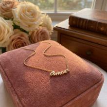 Златно колие Amour Златно колие Amour