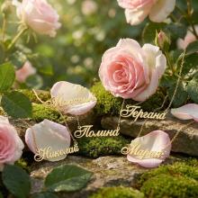 Златно колие с име по избор