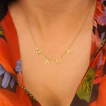 Златно колие Мама Златно колие Мама