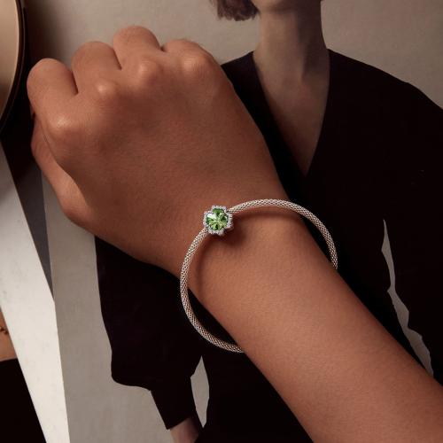 Сребърен Талисман Четирилистна детелина