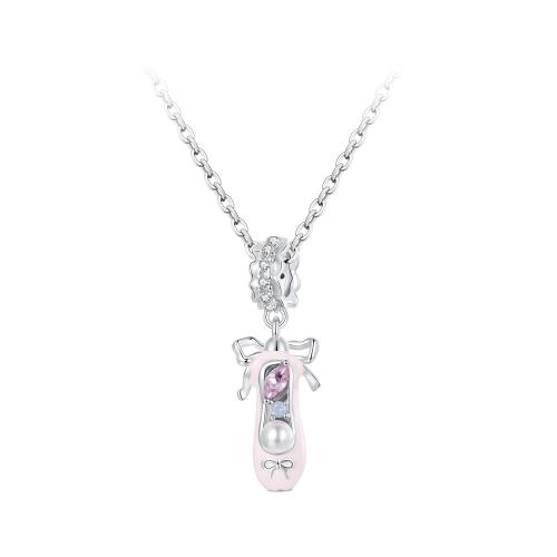 Сребърен Талисман Балетна Обувка