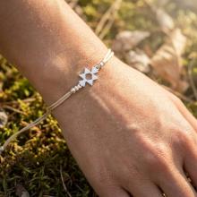 Гривна с конец и сребърен елемент Канатица