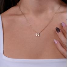 Златно колие с инициали Златно колие с инициали